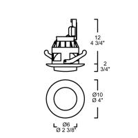 SD 505 Faretto da incasso IP65 cromo