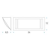 CORNER grid aluminium IP44