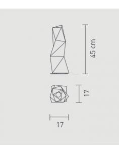 Slamp DIA39TAV0001J Diamond Lampada da Tavolo Comò Piccola 2