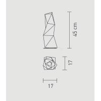 Slamp DIA39TAV0001J Diamond Table Lamp Small