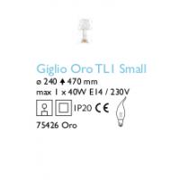 GIGLIO TL1 SMALL ORO