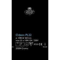 Ideal Lux 020204 Odeon PL22 Lampada da Soffitto