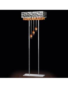 Patrizia Volpato 450/LT Magma Floor Lamp Crystal Amber