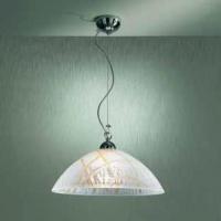 White suspension with rows of amber D40