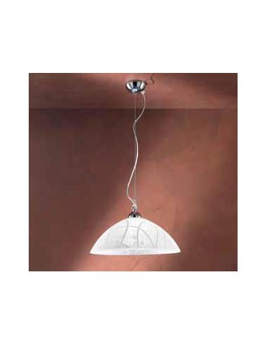 White suspension with white lines D40