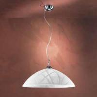 White suspension with white lines D50