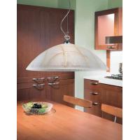 White suspension with rows of amber D50