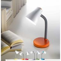 Table lamp in plastic blue color