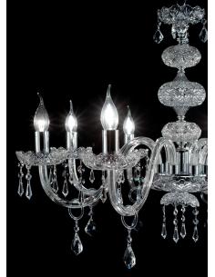 Ciciriello Lampadari LP.DALLAS/8CR Dallas Suspension Lamp Chrome 8L 2