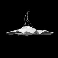 SIERRA  Sospensione ceramica bianco opaco LED 15W 2700K 1500LM