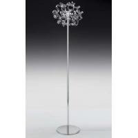 Metal Lux 206.740.O8 Astro Lampada da Terra Cromo/Turchese