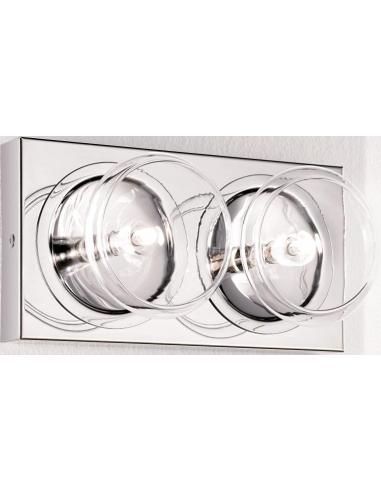 Metal Lux 168102.35 Capriccio Lampada da Parete 2xG4 20W