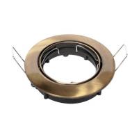 Recessed spotlight adjustable white finish