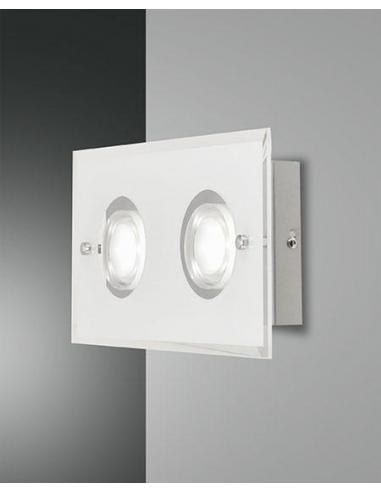BALI WALL SCONCE WHITE 2 LIGHT 16W 1450 LM