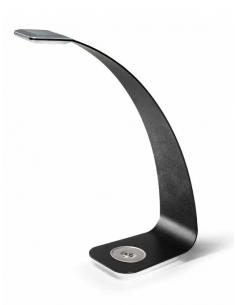 Table lamp in metal black color