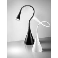 Table lamp flex in the plastic and metal color white