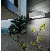 Applique alluminio per esterni/interni colore bianco LED