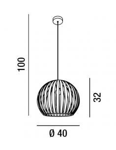 Suspension of transparent acrylic 2