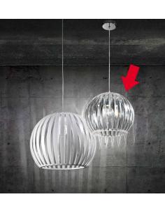 Suspension of transparent acrylic