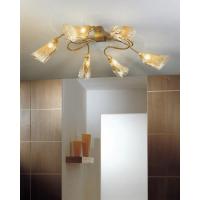 EXA plafoniera oro antico 6 luci