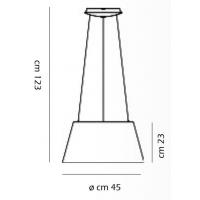 Sospensione LED DIODI bianca