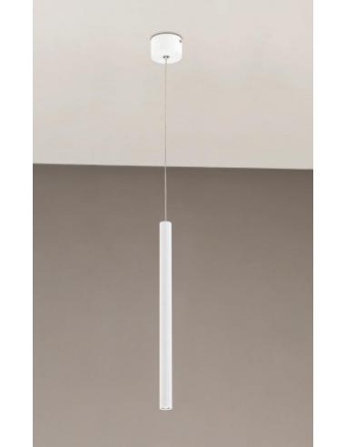 DIODI Sospensione tubo bianco LED