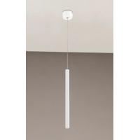 DIODI Sospensione tubo bianco LED