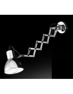 Applique orientable metal color polished chrome