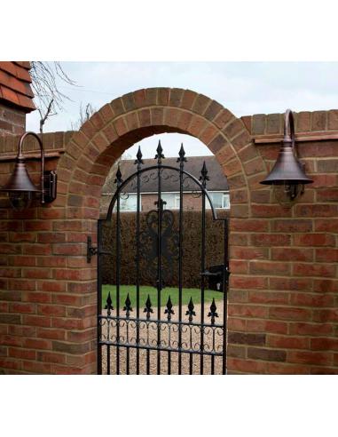 Applique per esterni nero/rame