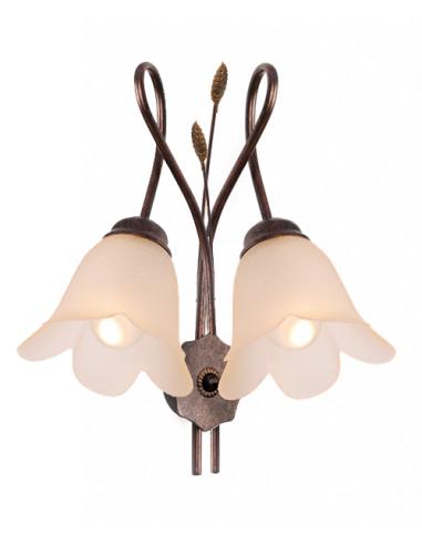 TABASCO applique parete 2 Luci