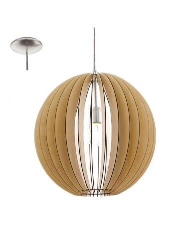 COSSANO, suspension, light wood D50