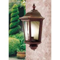 Wall lamp black/copper diffuser smoked