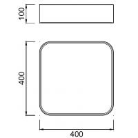 Mantra 5502 Cumbuco Lamp Ceiling Lamp Ceiling Led Light Neutral