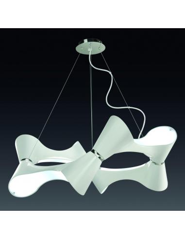 Mantra 1542 ORA Suspension Lamp Multi diffuser White