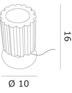 De Majo 0CHAR0L10 CCA Charlotte L1 table lamp 2