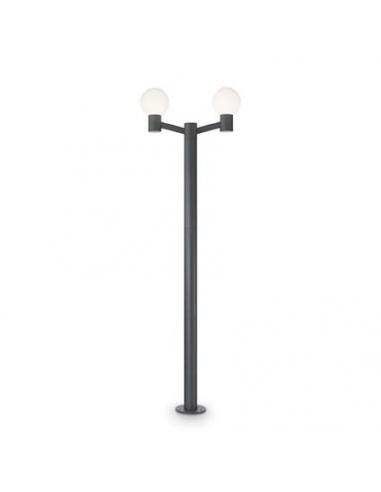 Ideal Lux 135977 Symphony PT2 floor Lamp in Anthracite