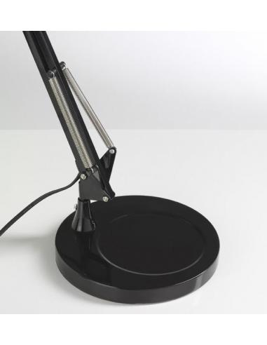 Perenz 4025 Z N Base per Lampada Tavolo In Metallo Nero