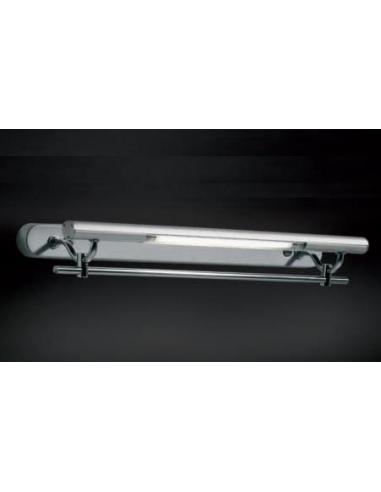 Perenz 4604 Sottopensile Verniciato Argento Con Ganci Cucina