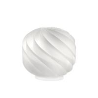 Linea Zero GL/LAP/35/W Globe Lampada da Tavolo Bianca D35