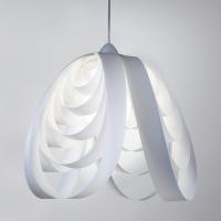 Line Zero ML/S/38/W Moonlight pendant Lamp White