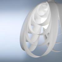 Line Zero ML/S/38/W Moonlight pendant Lamp White