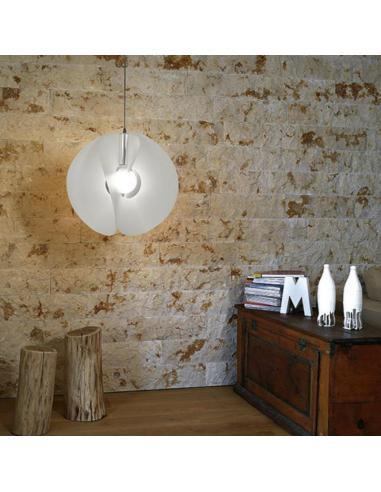 Linea Zero AT/S/45 W Atom Pendant Lamp White D45