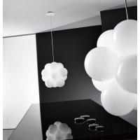 De Majo 0BABO0S00 B Suspension Lamp Babol Glossy White