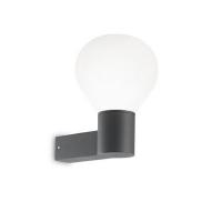Ideal Lux 146607 Clio AP1 Wall Lamp Anthracite