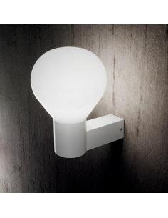 Ideal Lux 146638 Clio AP1 Wall Lamp Grey