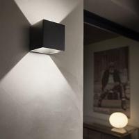Ideal Lux 149738 Rubik AP1 Lampada da Parete Antracite