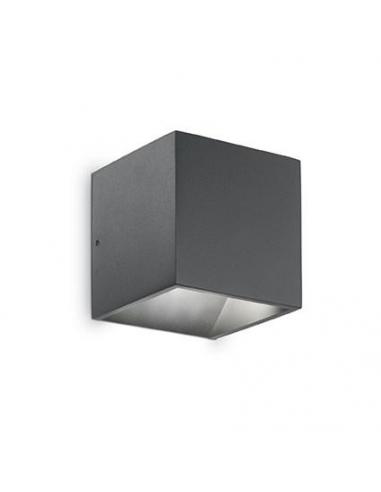 Ideal Lux 149738 Rubik AP1 Lampada da Parete Antracite