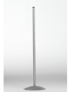 Perenz 4025 Y To Stand From The Ground, Adjustable In Metal Silver