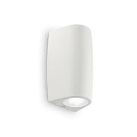 Ideal Lux 147772 Keope AP2 Lampada da Parete Piccolo Bianco