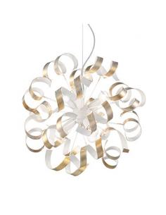 Ideal Lux 101606 Vortex SP6 Lampada a Sospensione Oro